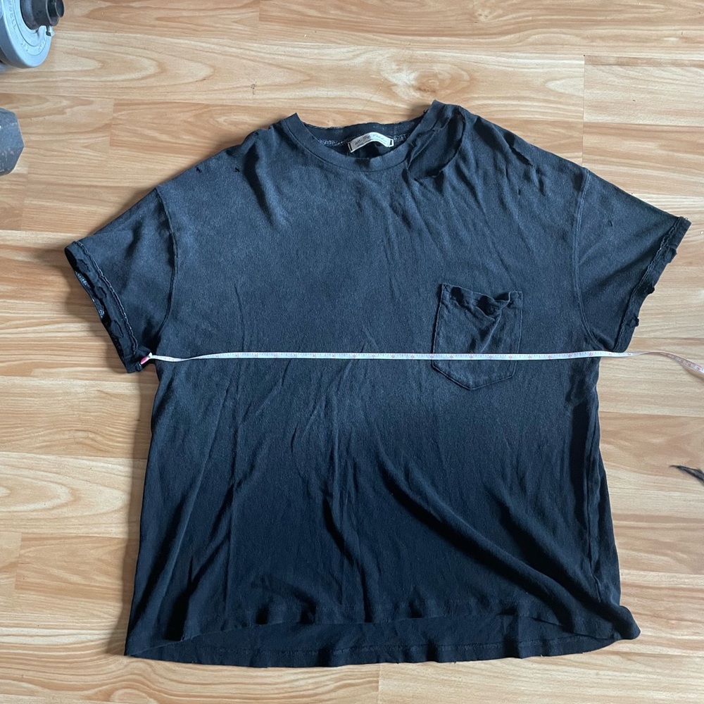 Awesome We The Free by Free People Lucky Tee Black - Sz M